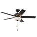 Erikson 52"Ceiling Fan Matte Black-Fans-Kuzco Lighting-Lighting Design Store