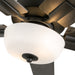 Erikson 52"Ceiling Fan Matte Black-Fans-Kuzco Lighting-Lighting Design Store
