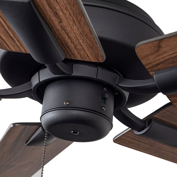 Erikson 52"Ceiling Fan Matte Black-Fans-Kuzco Lighting-Lighting Design Store