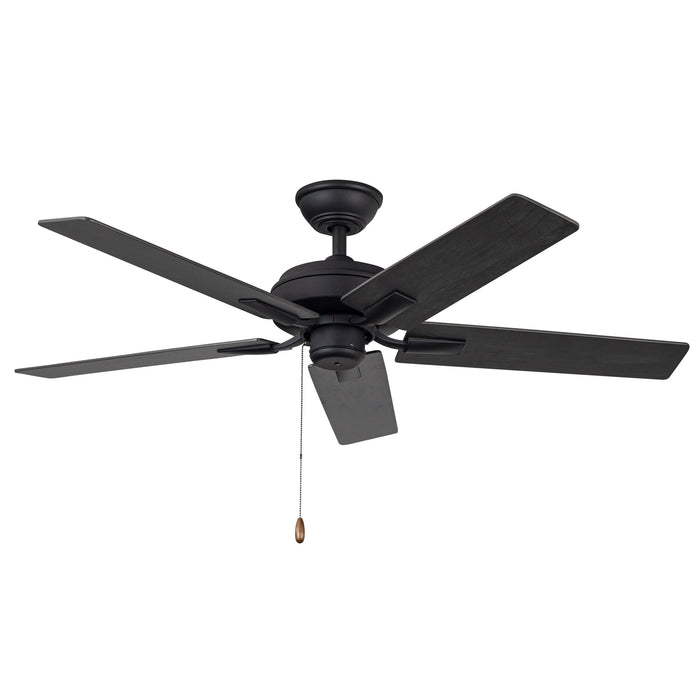 Erikson 52"Ceiling Fan Matte Black-Fans-Kuzco Lighting-Lighting Design Store