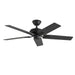 Erikson 52"Ceiling Fan Matte Black-Fans-Kuzco Lighting-Lighting Design Store