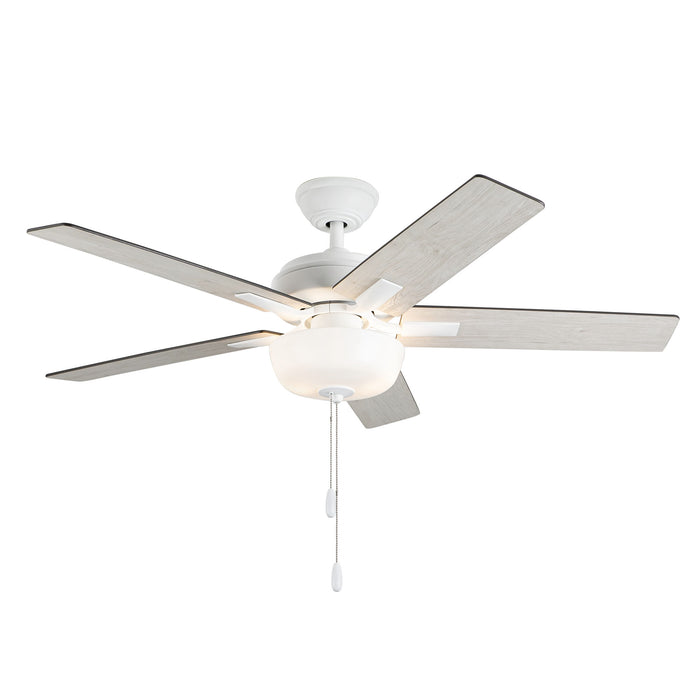 Erikson 52"Ceiling Fan White-Fans-Kuzco Lighting-Lighting Design Store