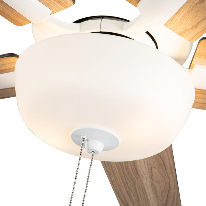 Erikson 52"Ceiling Fan White-Fans-Kuzco Lighting-Lighting Design Store