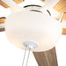 Erikson 52"Ceiling Fan White-Fans-Kuzco Lighting-Lighting Design Store