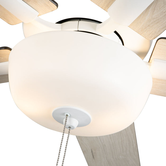 Erikson 52"Ceiling Fan White-Fans-Kuzco Lighting-Lighting Design Store