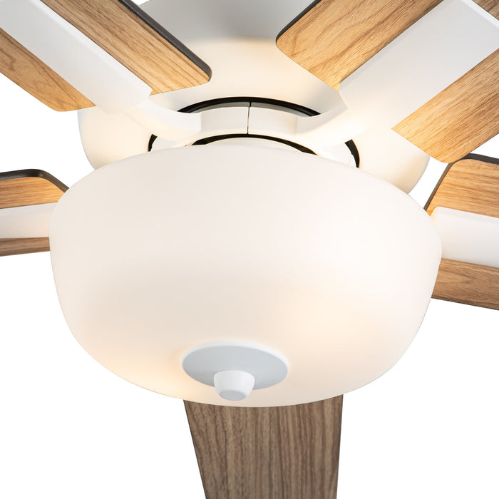 Erikson 52"Ceiling Fan White-Fans-Kuzco Lighting-Lighting Design Store