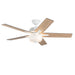Erikson 52"Ceiling Fan White-Fans-Kuzco Lighting-Lighting Design Store