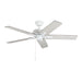 Erikson 52"Ceiling Fan White-Fans-Kuzco Lighting-Lighting Design Store