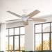 Erikson 52"Ceiling Fan White-Fans-Kuzco Lighting-Lighting Design Store