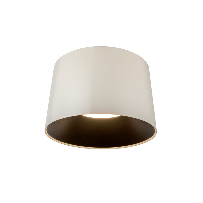 Etta LED Flush Mount Pearl White-Flush Mounts-Kuzco Lighting-Lighting Design Store
