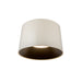 Etta LED Flush Mount Pearl White-Flush Mounts-Kuzco Lighting-Lighting Design Store