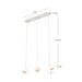 Europa LED Pendant White-Linear/Island-Kuzco Lighting-Lighting Design Store