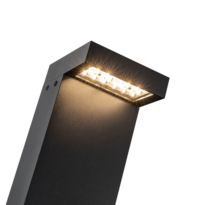 Evans LED Exterior Bollard Black-Landscape Ltg.-Kuzco Lighting-Lighting Design Store