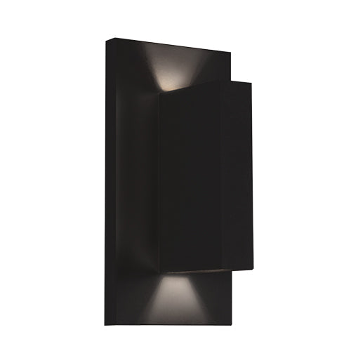 Vista LED Wall Sconce Black-Sconces-Kuzco Lighting-Lighting Design Store