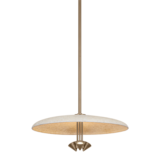 Garth LED Pendant Patina Brass