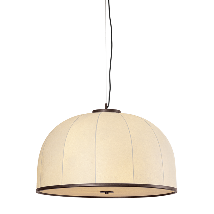 Rodrick Four Light Pendant Bronze Leaf