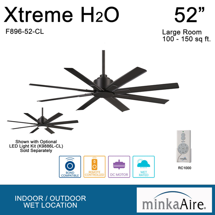 Xtreme H2O 52" Ceiling Fan-Fans-Minka Aire-Lighting Design Store