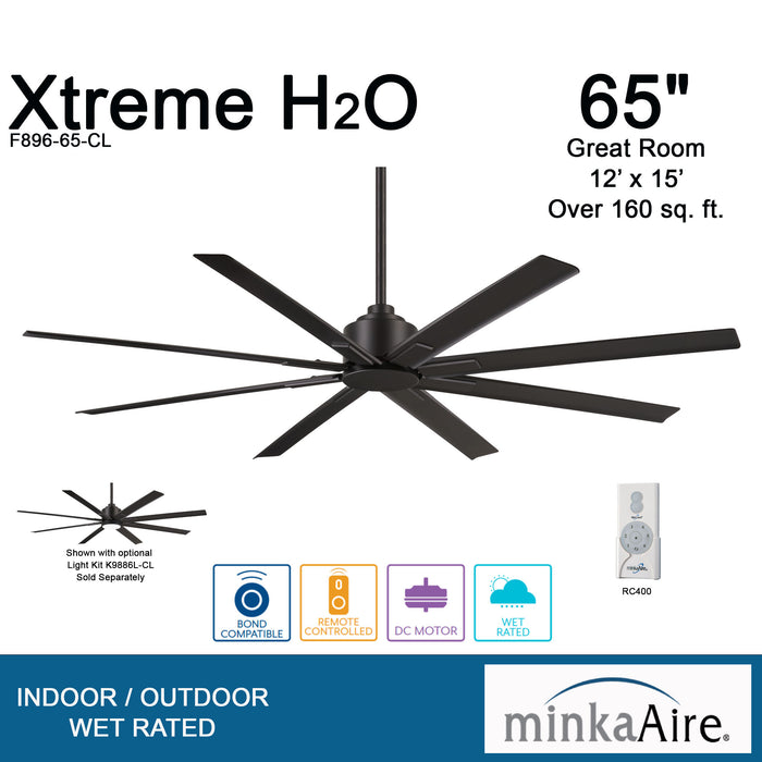 Xtreme H2O 65" 65" Ceiling Fan-Fans-Minka Aire-Lighting Design Store