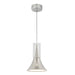 Floe LED Pendant Polished Nickel/Clear Crystal-Mini Pendants-Kuzco Lighting-Lighting Design Store