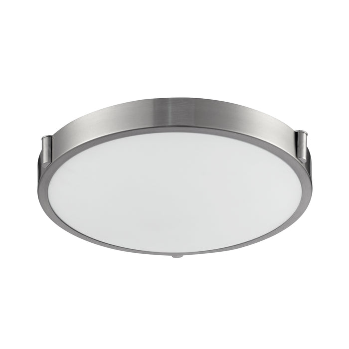 Floyd LED Flush Mount Brushed Nickel-Flush Mounts-Kuzco Lighting-Lighting Design Store