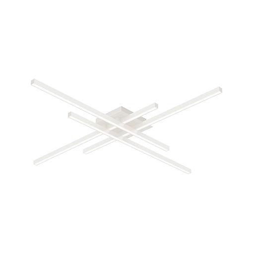 Vega Minor LED Flush Mount White-Flush Mounts-Kuzco Lighting-Lighting Design Store