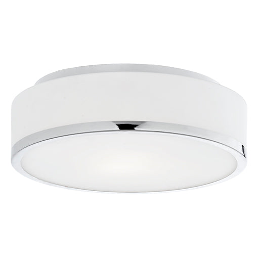 Charlie LED Flush Mount Chrome-Flush Mounts-Kuzco Lighting-Lighting Design Store