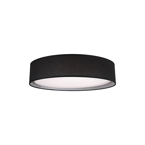 Dalton LED Flush Mount Black-Flush Mounts-Kuzco Lighting-Lighting Design Store