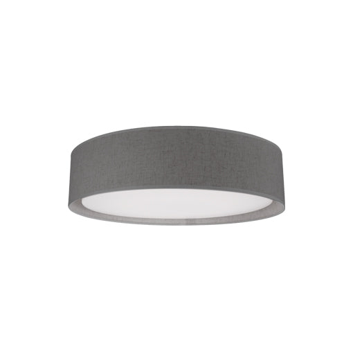 Dalton LED Flush Mount Gray-Flush Mounts-Kuzco Lighting-Lighting Design Store