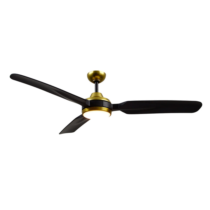 Fremont 60" Ceiling Fan Brushed Gold-Fans-Kuzco Lighting-Lighting Design Store