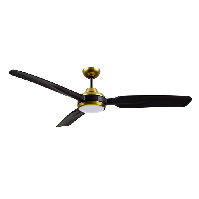 Fremont 60" Ceiling Fan Brushed Gold-Fans-Kuzco Lighting-Lighting Design Store