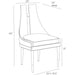 Crowley Dining Chair-Furniture-Arteriors-Lighting Design Store