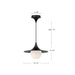Fuji One Light Pendant Matte Black/Opal Matte Glass-Pendants-Alora-Lighting Design Store