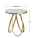 Montrez Accent Table Gold Leaf-Furniture-Uttermost-Lighting Design Store