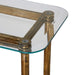 Elenio Console Table Gold Leafed-Furniture-Uttermost-Lighting Design Store