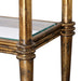 Elenio Console Table Gold Leafed-Furniture-Uttermost-Lighting Design Store