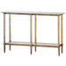 Elenio Console Table Gold Leafed-Furniture-Uttermost-Lighting Design Store