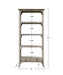 Bridgely Etagere Aged White-Furniture-Uttermost-Lighting Design Store