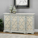 Sophie Cabinet Grey w/Ivory-Furniture-Uttermost-Lighting Design Store