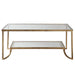 Katina Coffee Table Antique Gold-Furniture-Uttermost-Lighting Design Store