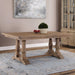 Stratford Dining Table Gray-Furniture-Uttermost-Lighting Design Store