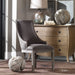 Aidrian Accent Chair Charcoal Gray-Furniture-Uttermost-Lighting Design Store