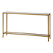 Hayley Console Table Antiqued Gold Leaf-Furniture-Uttermost-Lighting Design Store