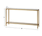 Hayley Console Table Antiqued Gold Leaf-Furniture-Uttermost-Lighting Design Store