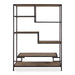 Sherwin Etagere Aged Black-Furniture-Uttermost-Lighting Design Store