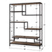 Sherwin Etagere Aged Black-Furniture-Uttermost-Lighting Design Store