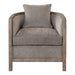 Viaggio Accent Chair Gray-Furniture-Uttermost-Lighting Design Store