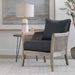 Encore Arm Chair Dark Gray-Furniture-Uttermost-Lighting Design Store