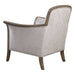 Brittoney Arm Chair Pecan-Furniture-Uttermost-Lighting Design Store