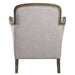 Brittoney Arm Chair Pecan-Furniture-Uttermost-Lighting Design Store
