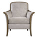 Brittoney Arm Chair Pecan-Furniture-Uttermost-Lighting Design Store